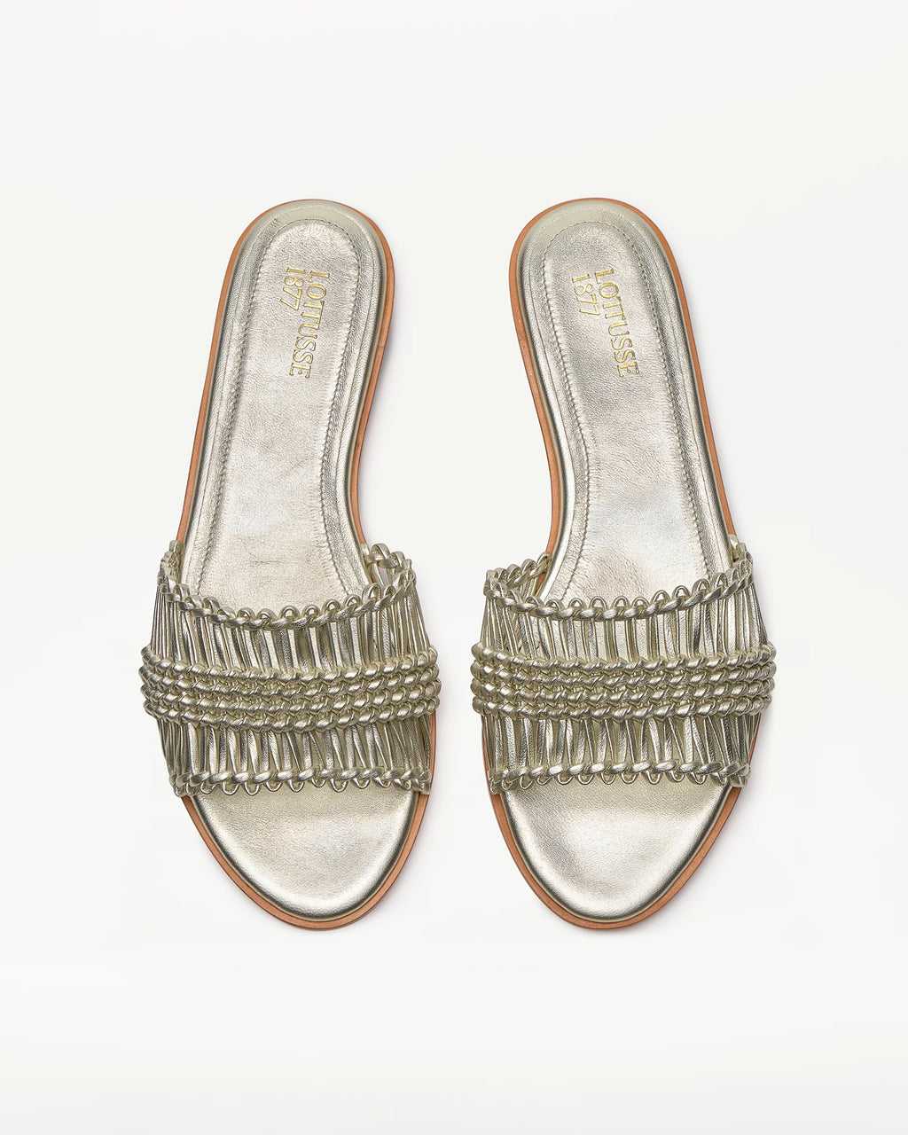 LOTTUSSE | SANDALIAS | MUJER | EDIT DORADAS | DORADO