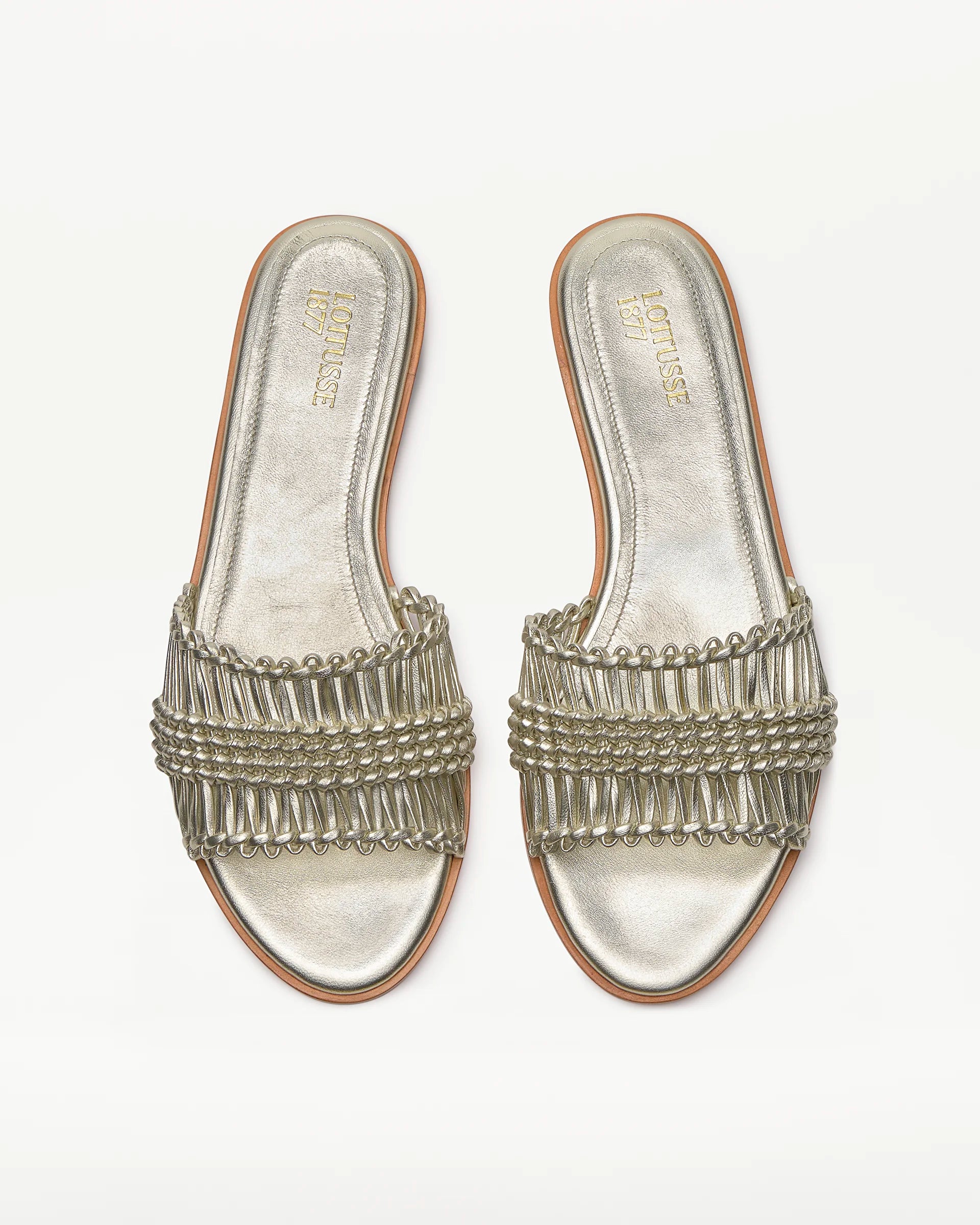 LOTTUSSE | SANDALIAS | MUJER | EDIT DORADAS | DORADO