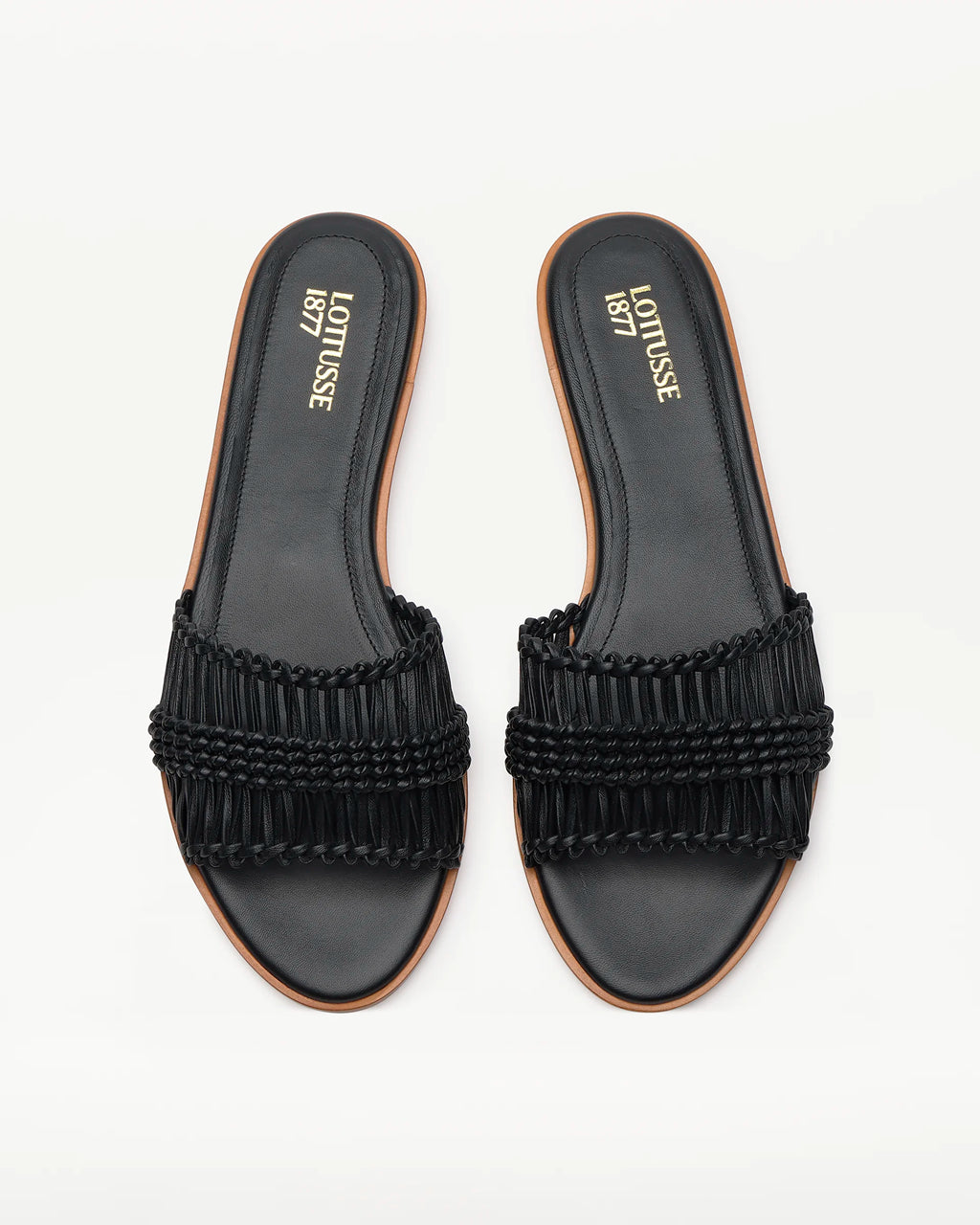 LOTTUSSE | SANDALIAS | MUJER | EDIT NEGRAS | NEGRO