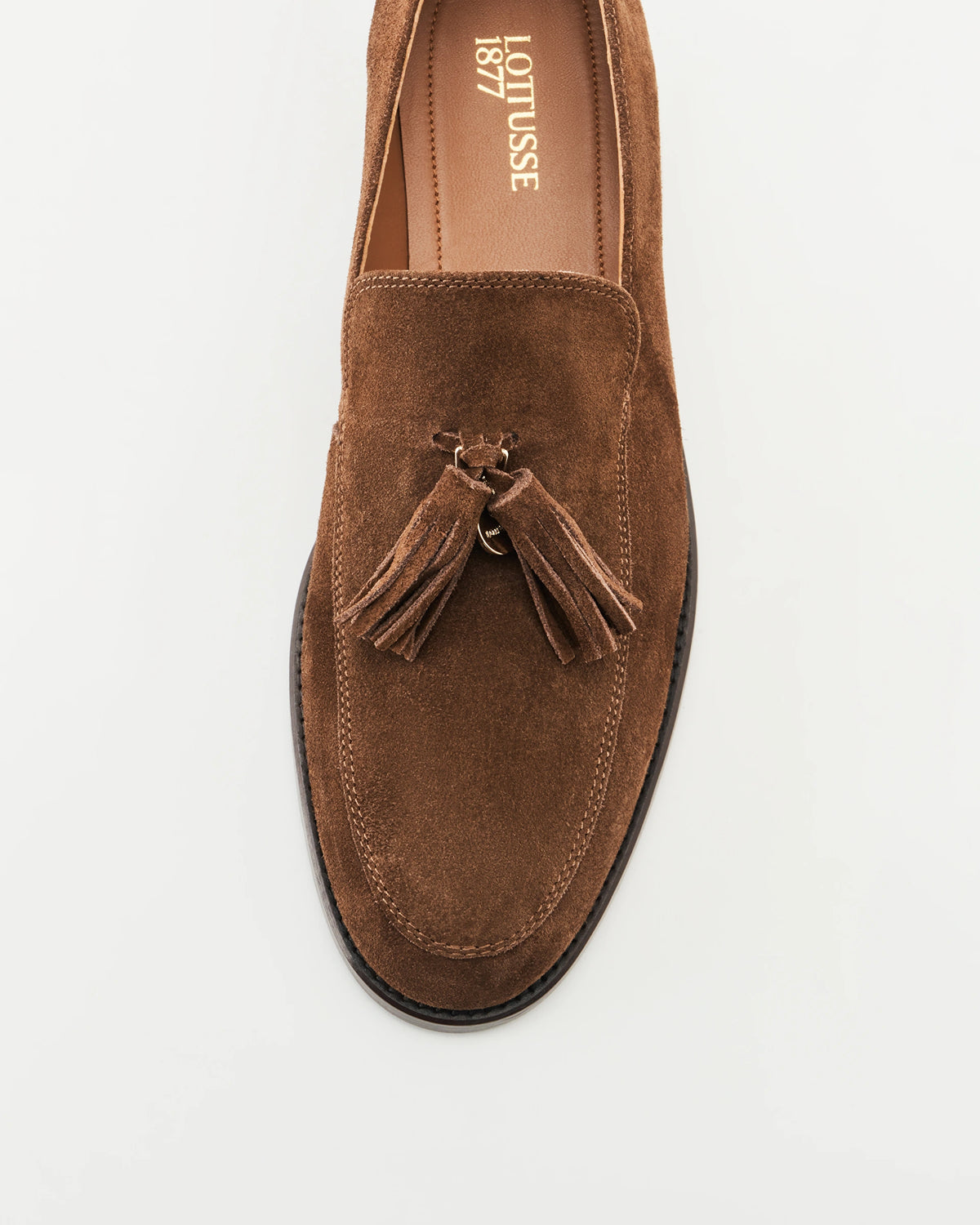 LOTTUSSE PINA Camoscio Marrone: bruin schoenen voor dames