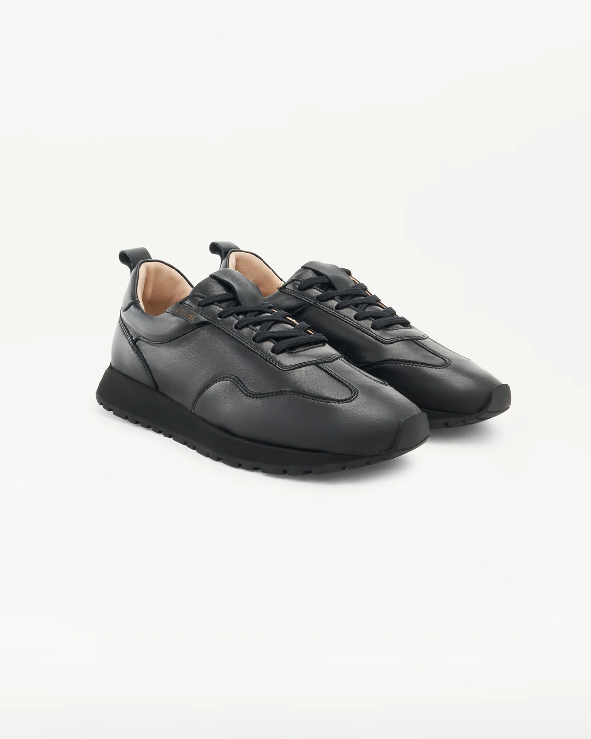 LOTTUSSE Dianne Lambsilk Negro: zwart sneakers voor dames