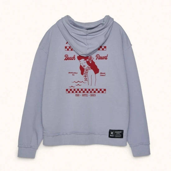 MUNICH | SUDADERA | HOMBRE | HOODIE ALOHA PURPLE | LILA