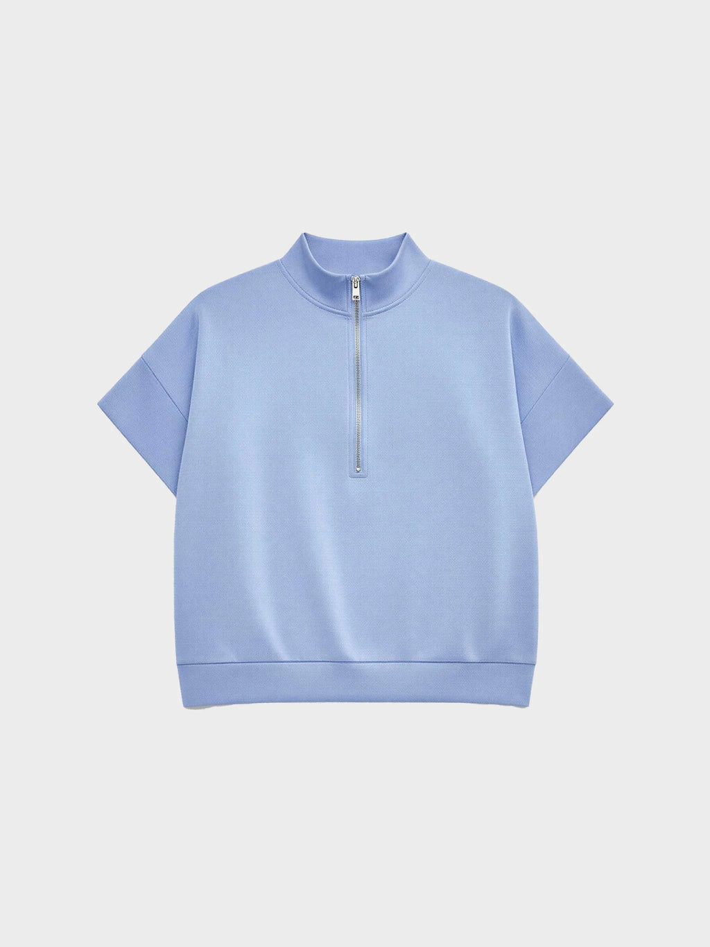 GISELA | SWEATSHIRTS | MUJER | SUDADERA CELESTE | AZUL