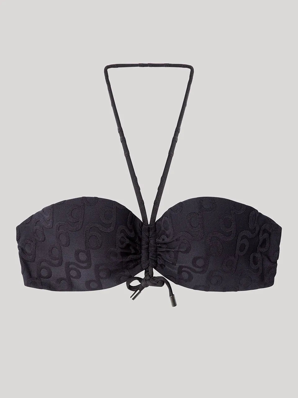 GISELA | BAÑADORES | MUJER | SUJETADOR BANDEAU NEGRO | NEGRO