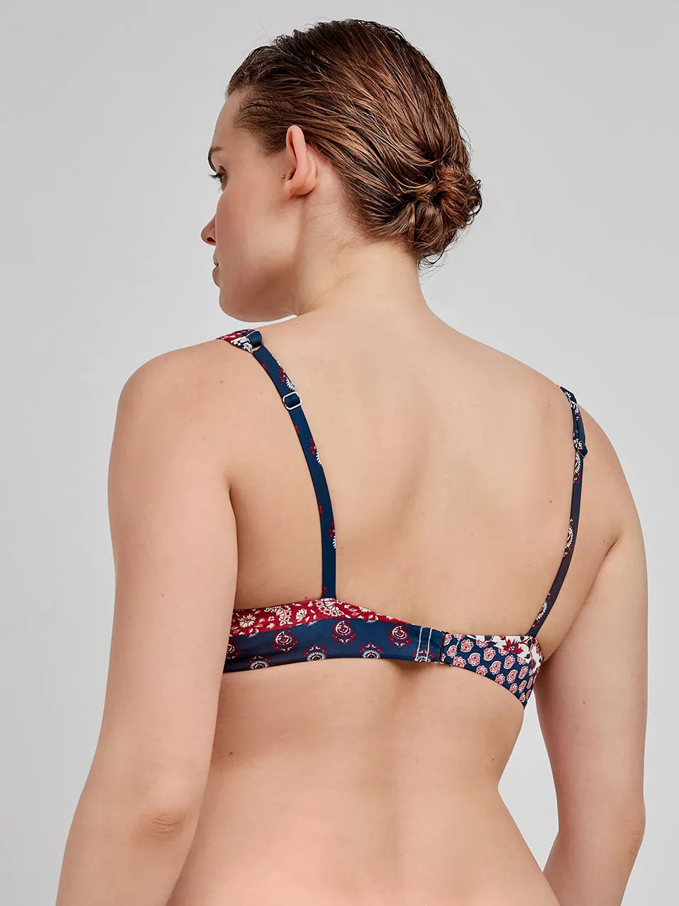 GISELA | BAÑADORES | MUJER | SUJETADOR CAPACIDAD REVERSIBLE ESTAMPADO | MULTICOLOR