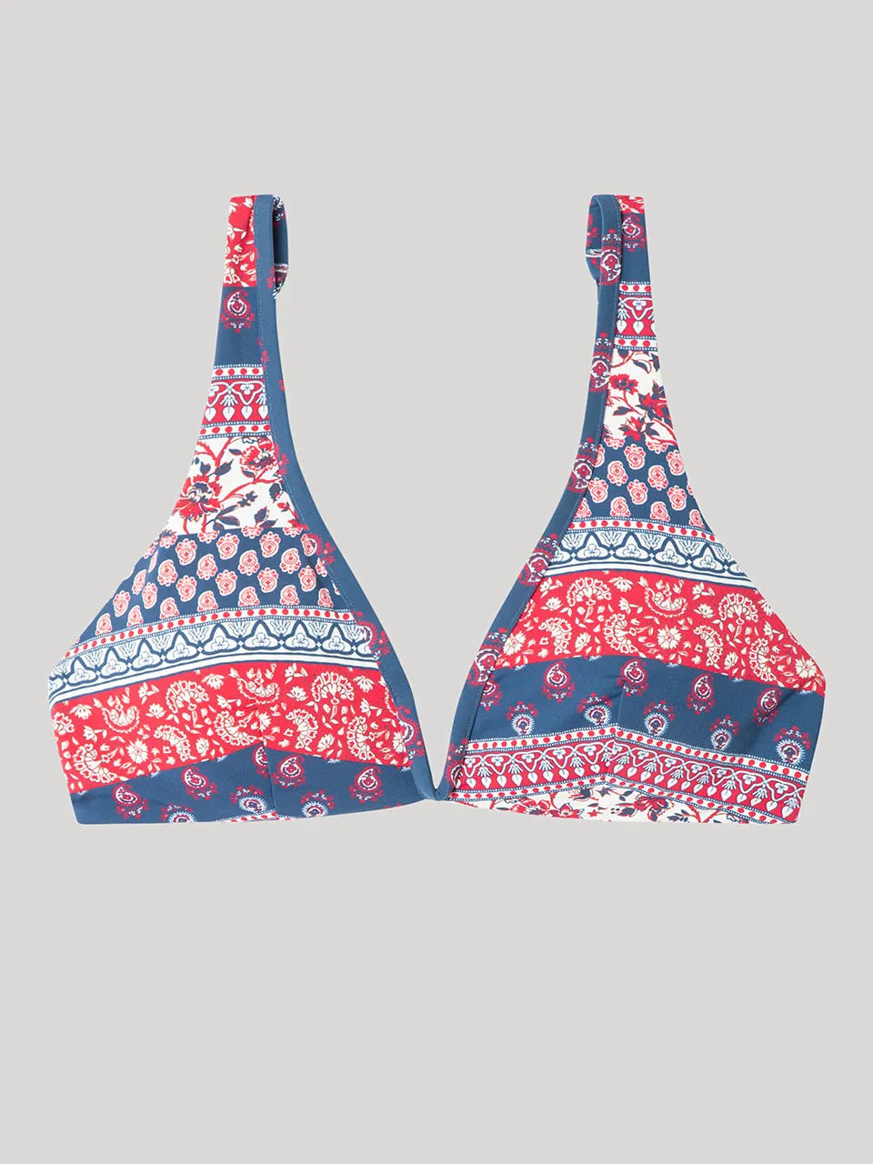 GISELA | BAÑADORES | MUJER | SUJETADOR CAPACIDAD REVERSIBLE ESTAMPADO | MULTICOLOR