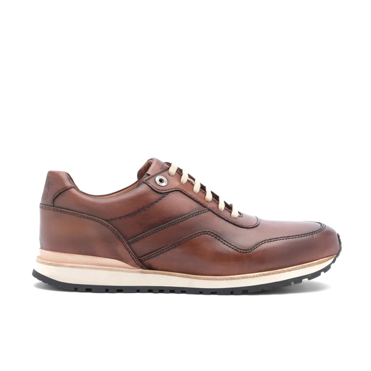 LOTTUSSE | MEN'S DRESS SNEAKERS | TOKYO | BROWN