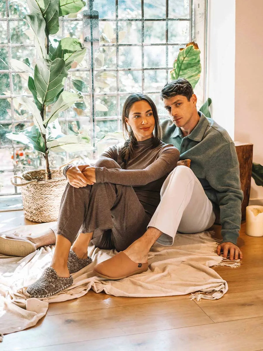 TONI PONS | WOMEN'S HOUSE SLIPPERS | DARLA-SB TAUPE | BROWN