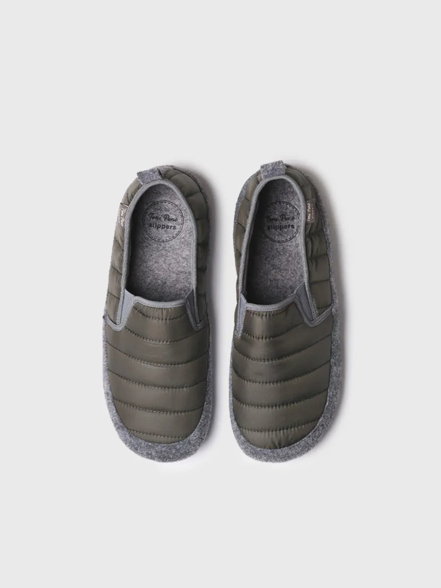 TONI PONS | MEN'S HOUSE SLIPPERS | NED-TK KHAKI | KHAKI