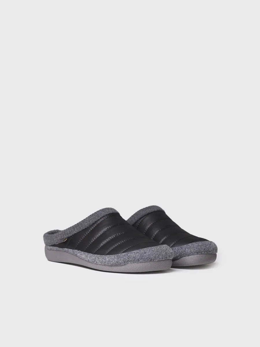 TONI PONS | HOUSE SLIPPERS | MEN'S | NIX-TK BLACK | BLACK