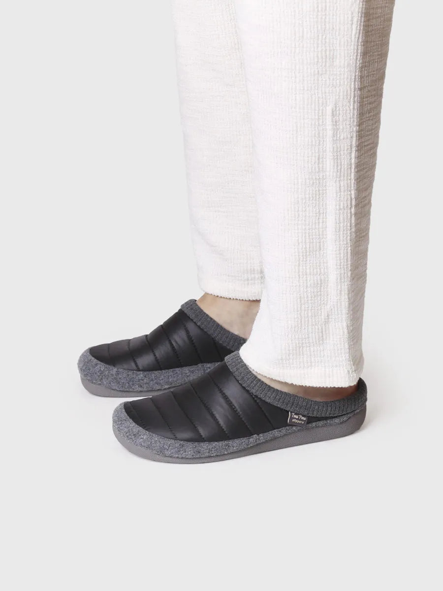 TONI PONS | HOUSE SLIPPERS | MEN'S | NIX-TK BLACK | BLACK