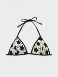 GISELA | TOP | MUJER | SUJETADOR TRIANGULAR ESTAMPADO | MULTICOLOR