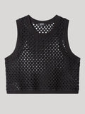 GISELA | CAMISETAS | MUJER | TOP NEGRO | NEGRO