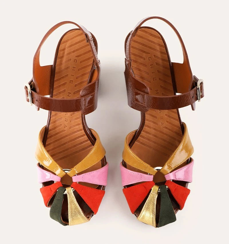 CHIE MIHARA Udami Castaño: multicolor skor för dam