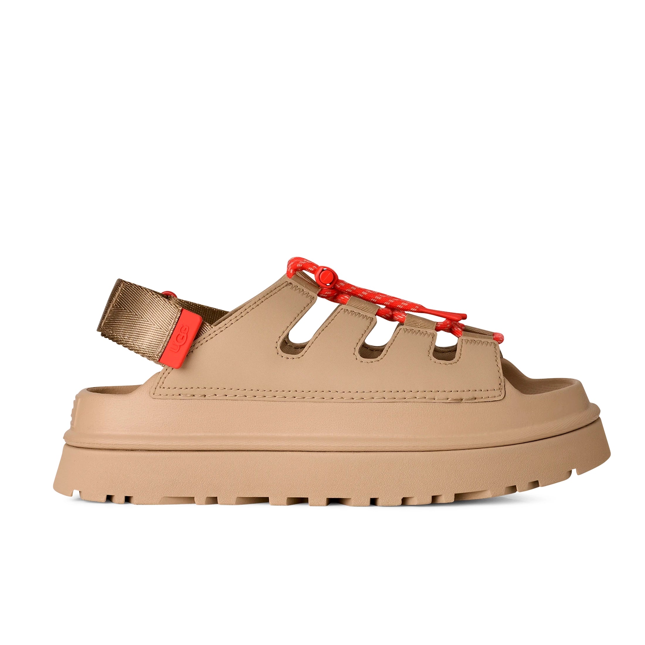 UGG W Goldenglow Toggle Mustard SEED: бежевий сандалі для жінок