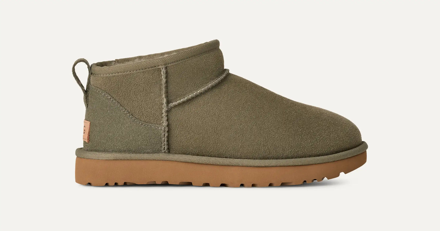 UGG | BOTINES MUJER | CLASSIC ULTRA MINI MOSS GREEN / AMPHORA  | VERDE | MMP