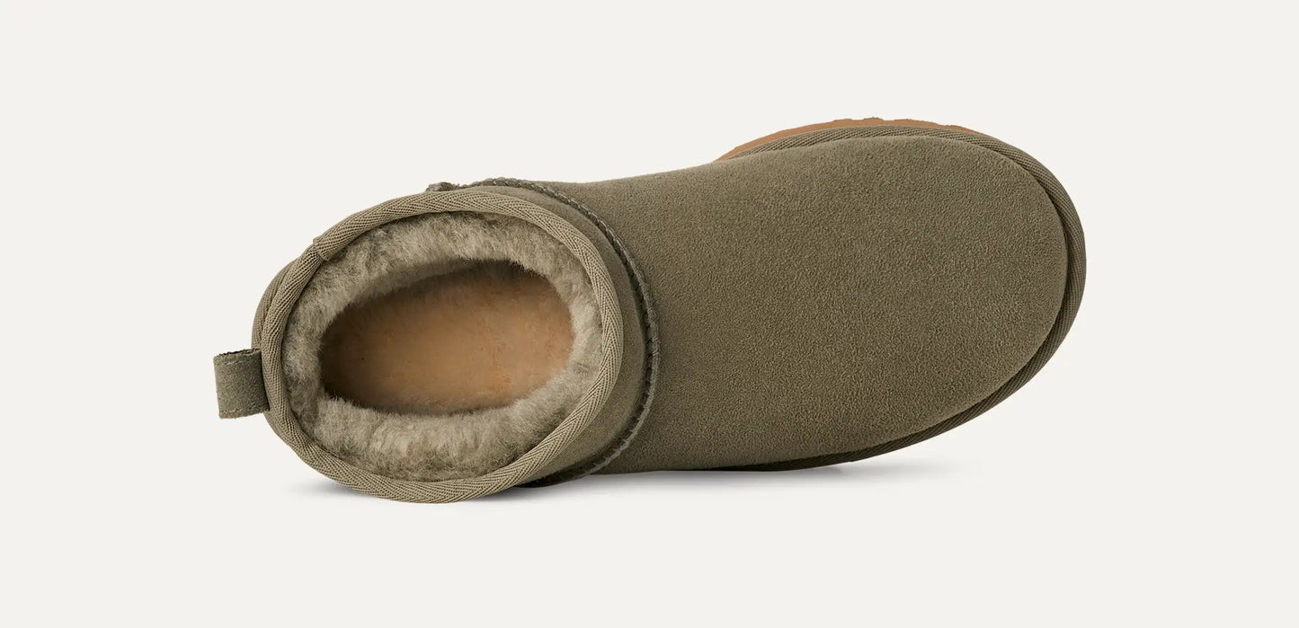 UGG | BOTINES MUJER | CLASSIC ULTRA MINI MOSS GREEN / AMPHORA  | VERDE | MMP