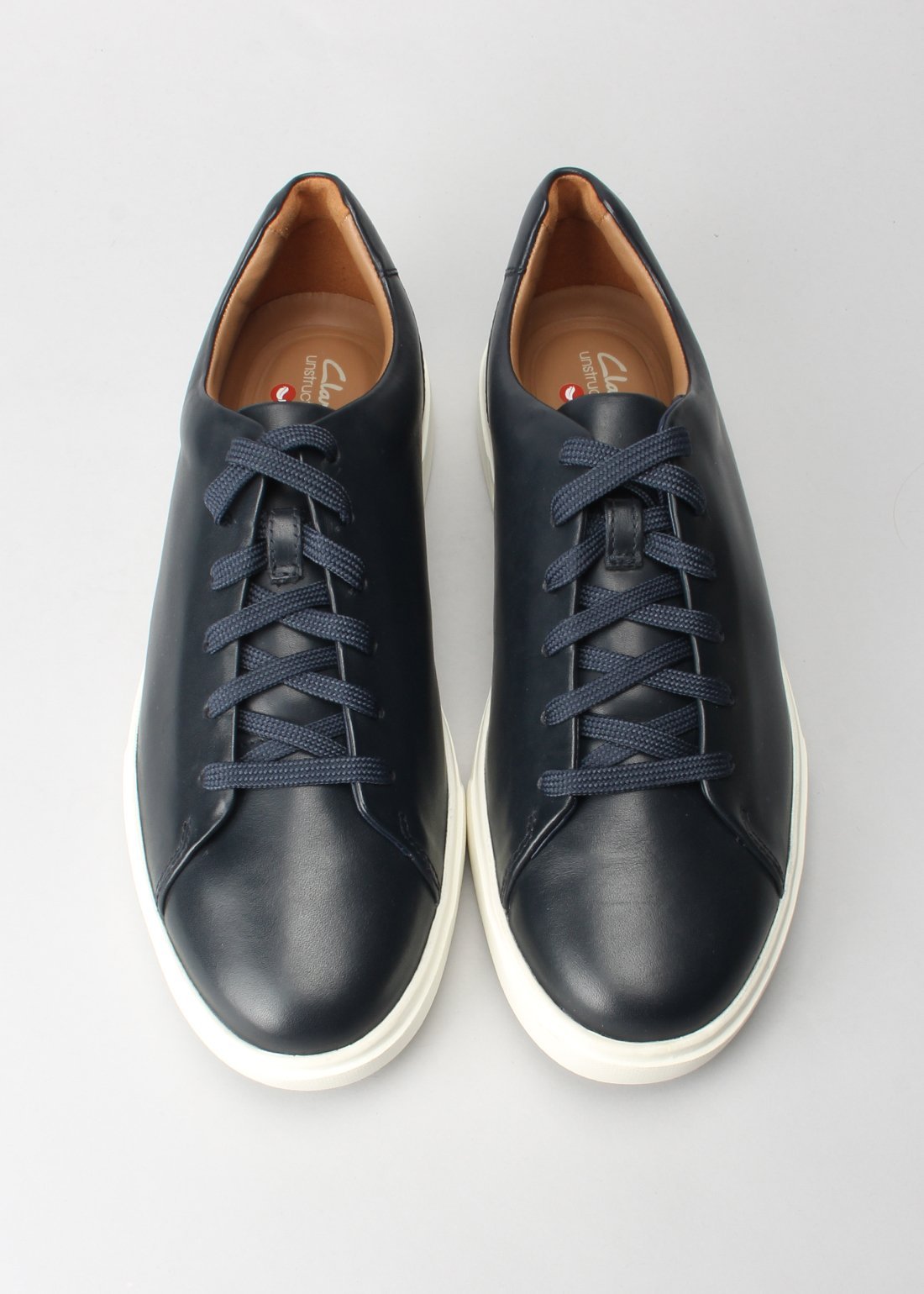 CLARKS | SNEAKERS HOMBRE | UN COSTA LACE NAVY LEATHER | AZUL