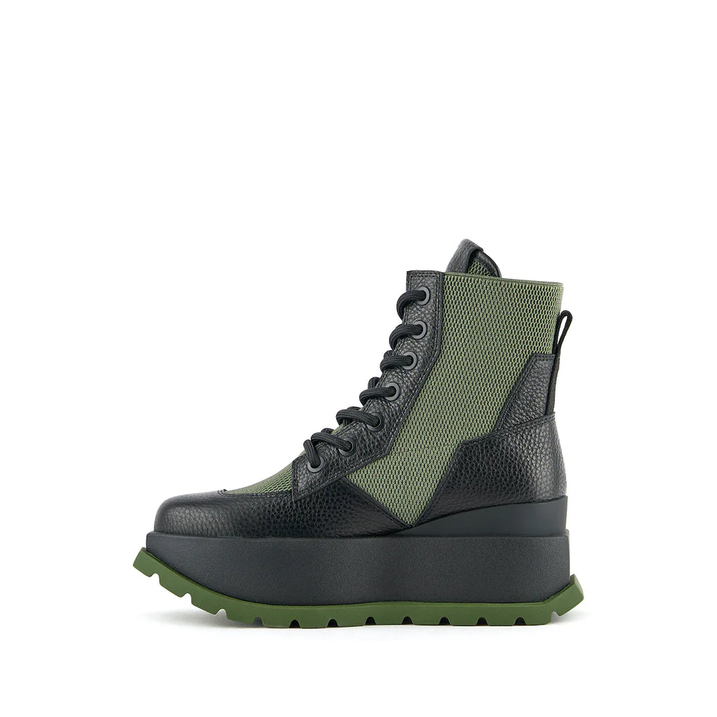 UNITED NUDE | ANKLE BOOTS | WOMEN'S | ROKO TROOPER COMBAT | GREEN
