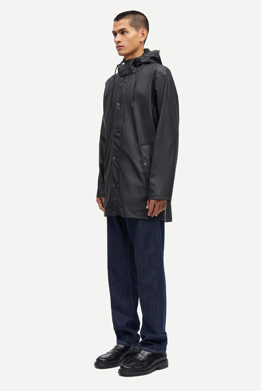 SAMSOE Sasteely Jacket 152: sort jakke til mænd