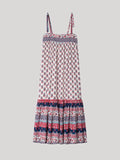 GISELA | VESTIDOS | MUJER | VESTIDO ESTAMPADO | ROJO