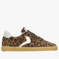 VOILE BLANCHE | SNEAKERS | MUJER | INES SUEDE ST.MACULA/METALLIC GOAT SKIN BROWN ST.MACULA/PLATINUM | ANIMAL PRINT