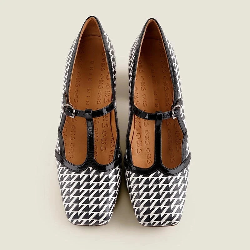 CHIE MIHARA | ZAPATOS DE VESTIR | MUJER | VYDA GALLO NEGRO | ROJO