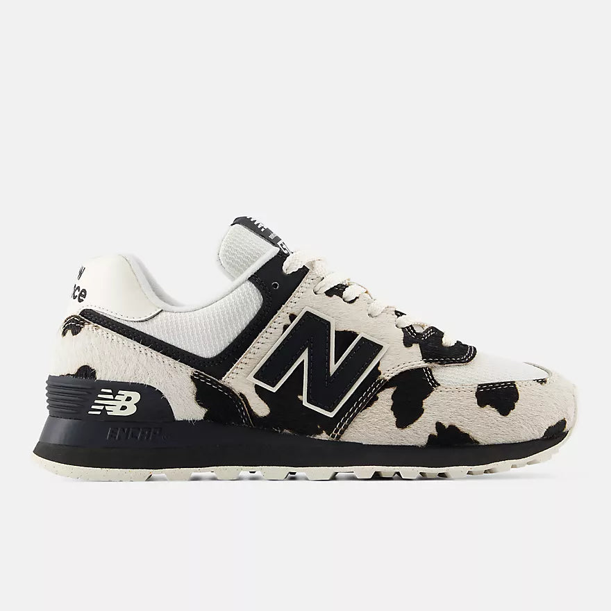 NEW BALANCE | SNEAKERS | MUJER | 574 NEGRO | ANIMAL PRINT
