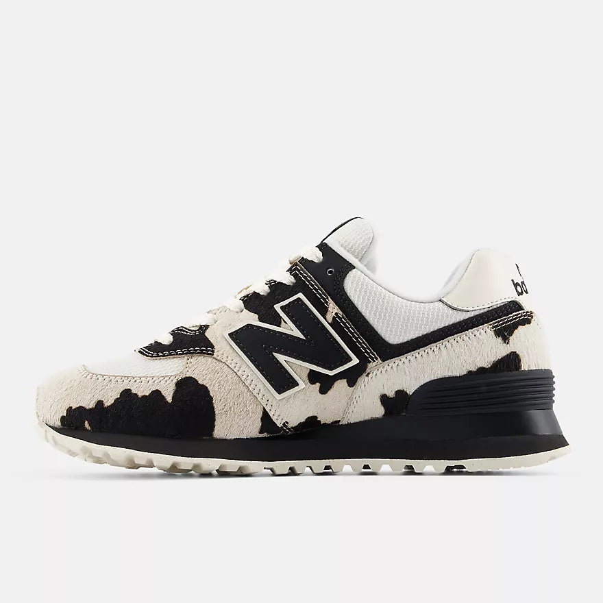 NEW BALANCE | SNEAKERS | MUJER | 574 NEGRO | ANIMAL PRINT