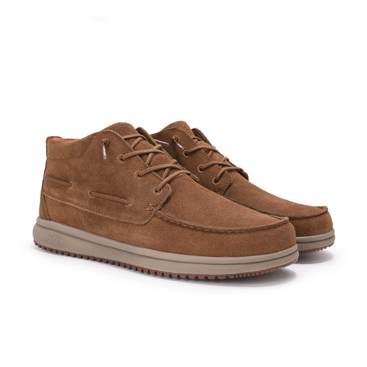 PITAS | BOTINES | HOMBRE | TIMOR SUEDE CAMEL | MARRÓN