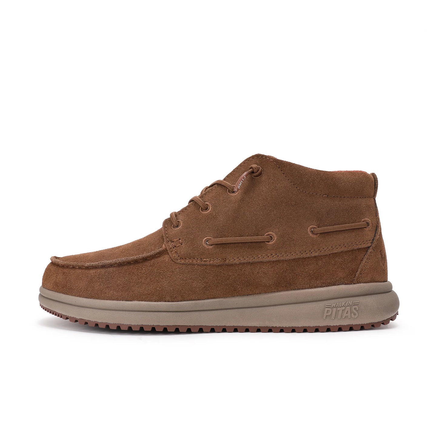 PITAS | BOTINES | HOMBRE | TIMOR SUEDE CAMEL | MARRÓN