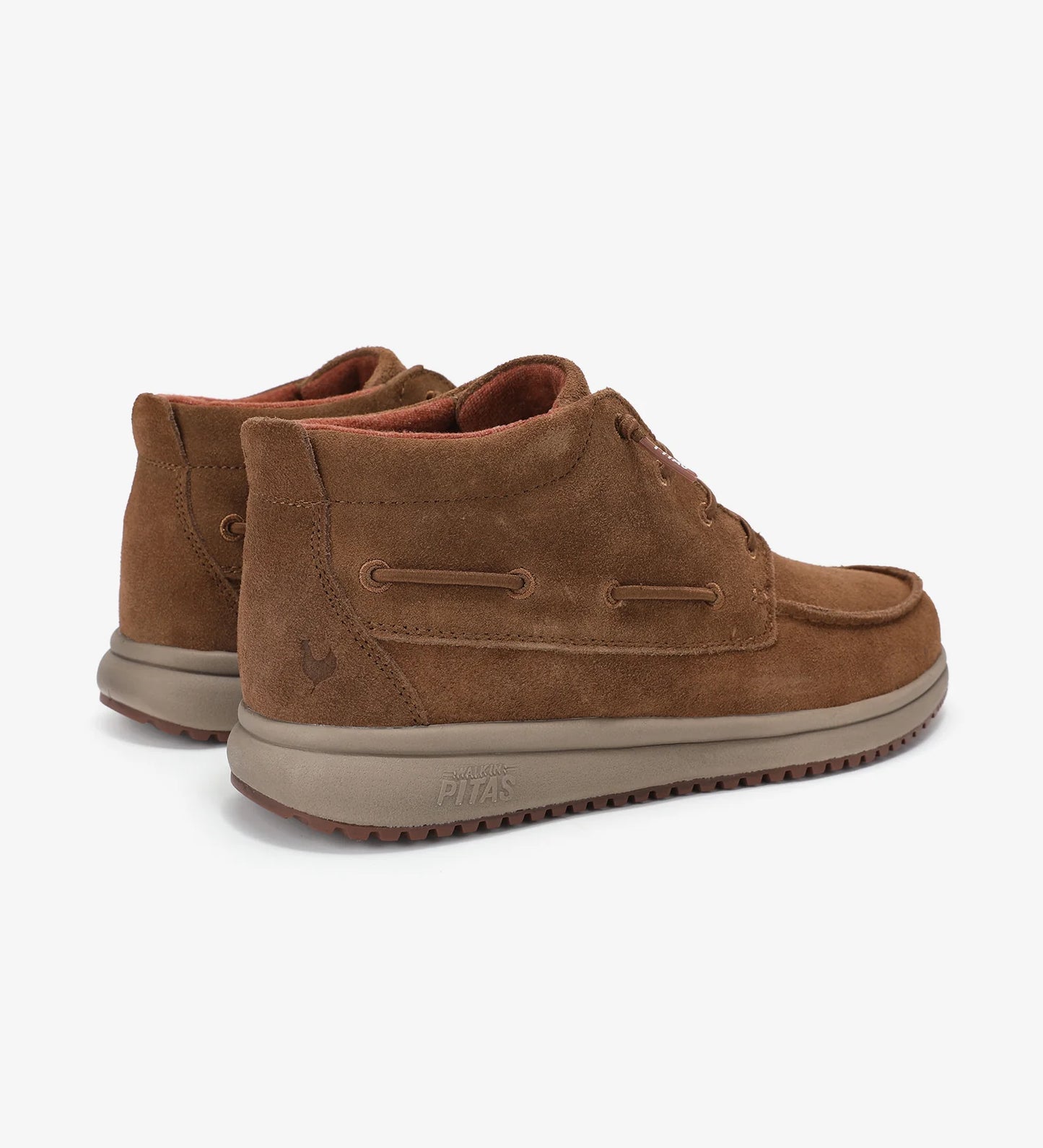 PITAS | BOTINES | HOMBRE | TIMOR SUEDE CAMEL | MARRÓN