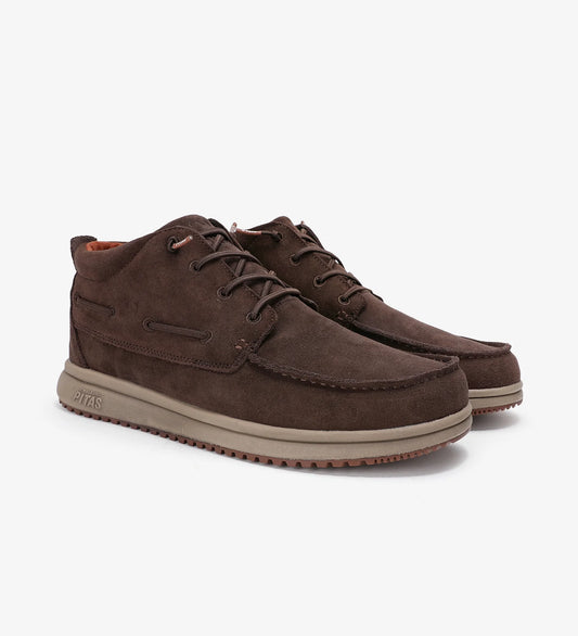 PITAS | BOTINES | HOMBRE | TIMOR SUEDE MARRÓN | MARRÓN