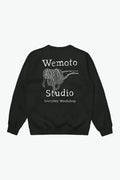 WEMOTO | SUDADERA | HOMBRE | PASTA CLUB CREW BLACK | NEGRO