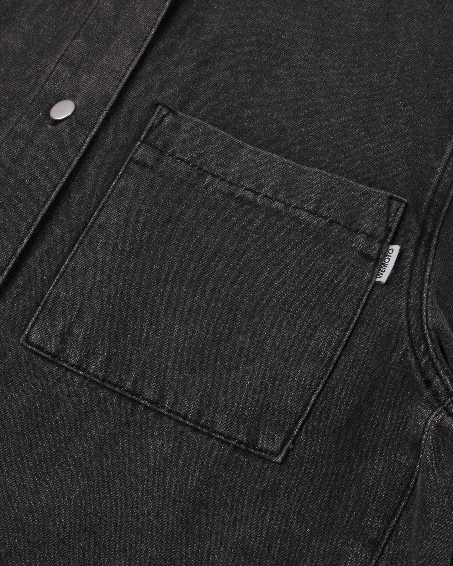 WEMOTO | CAMISAS HOMBRE | RYDER BLACK DENIM | NEGRO