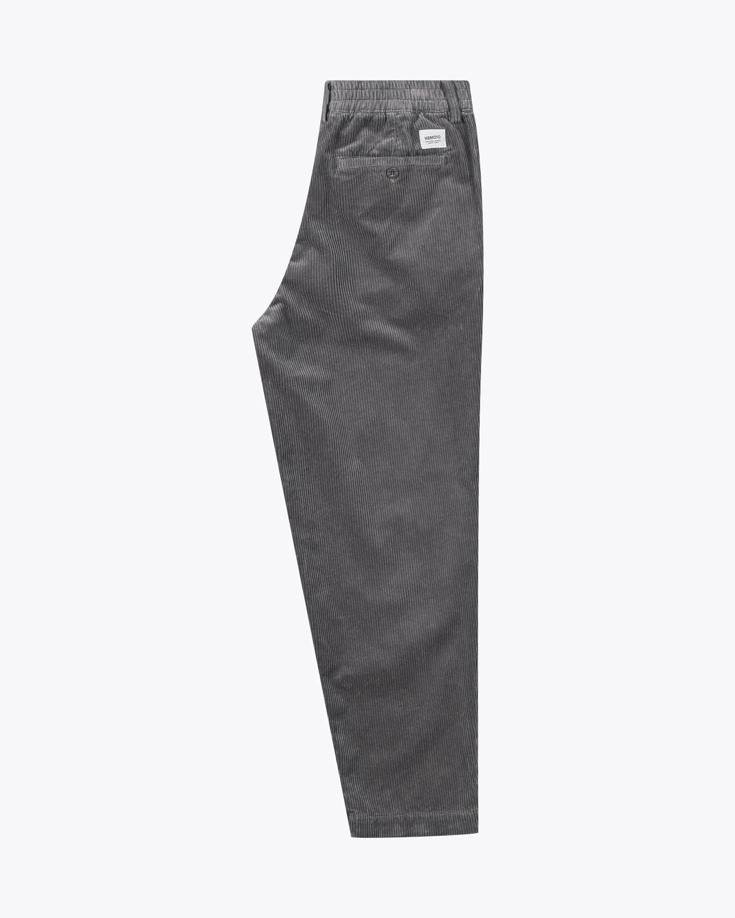 WEMOTO | MEN'S PANTS | GROVER CORD CHARCOAL | GREY