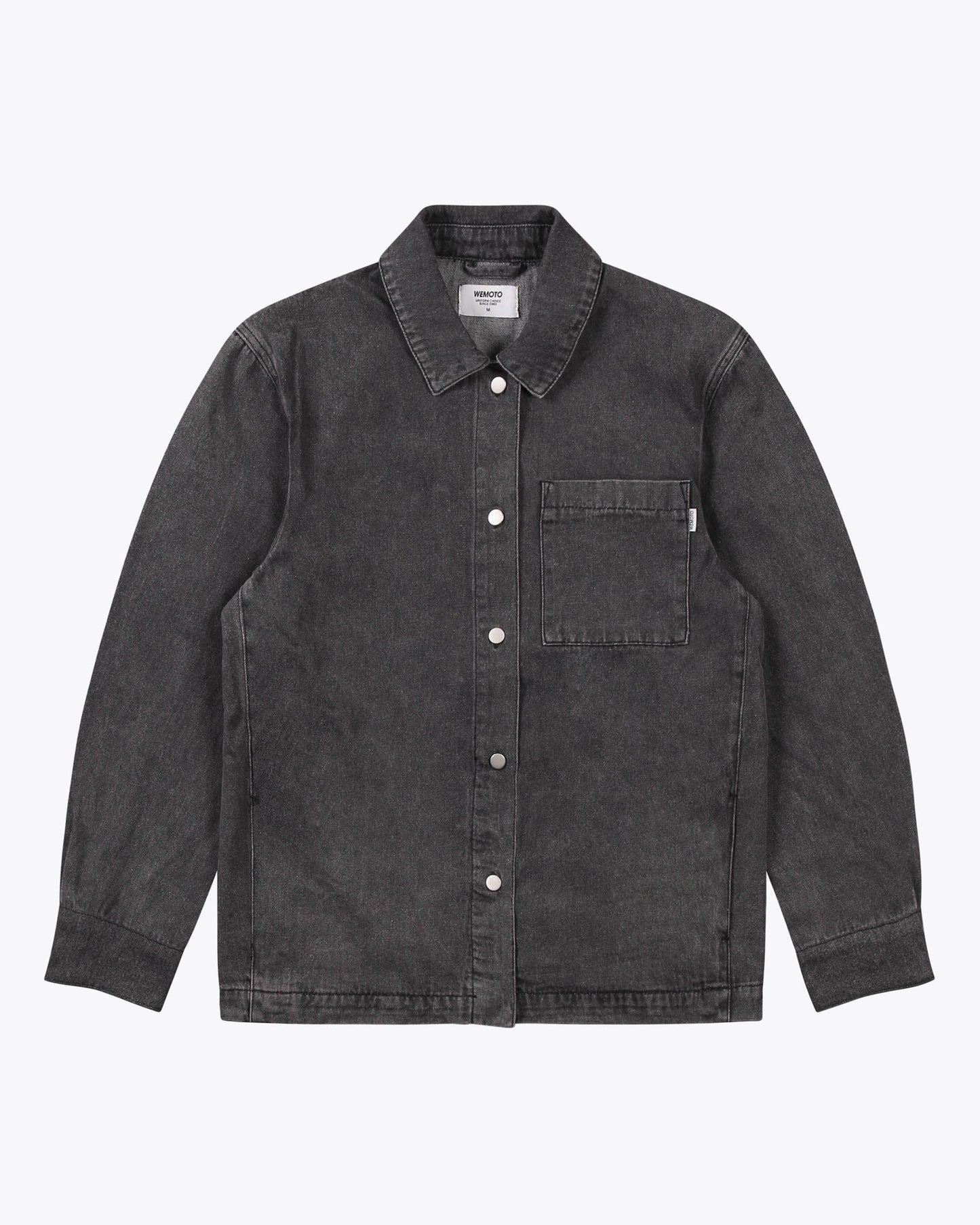 WEMOTO | CAMISAS HOMBRE | RYDER BLACK DENIM | NEGRO