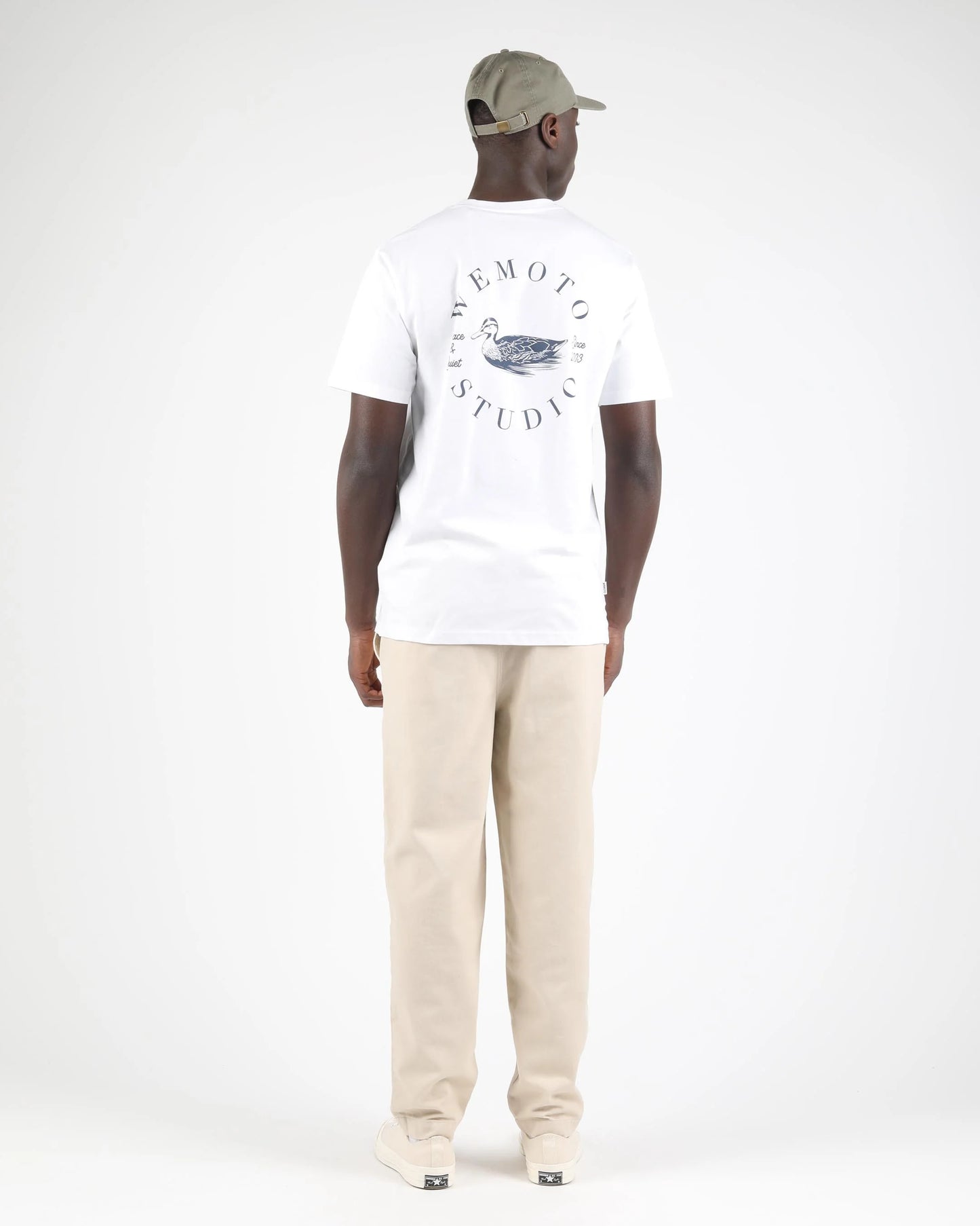 WEMOTO | MEN'S T-SHIRTS | DUCK TEE WHITE | WHITE