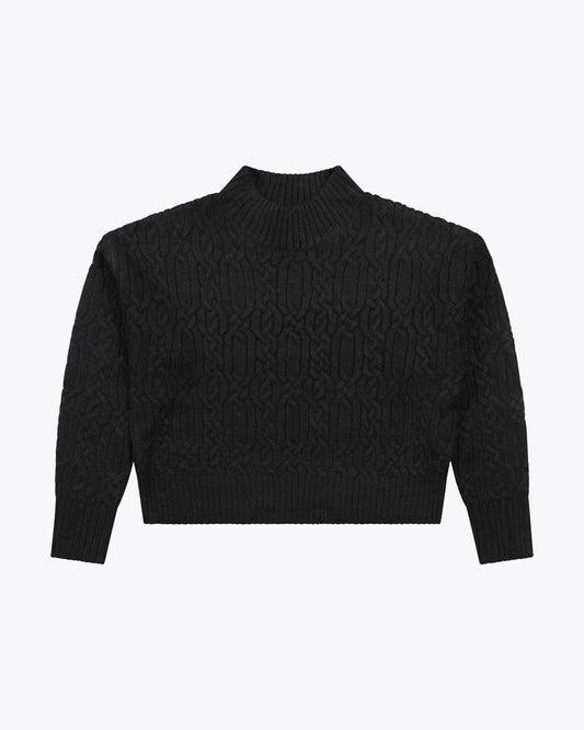 WEMOTO | WOMEN'S SWEATSHIRT | PATSY BLACK | BLACK