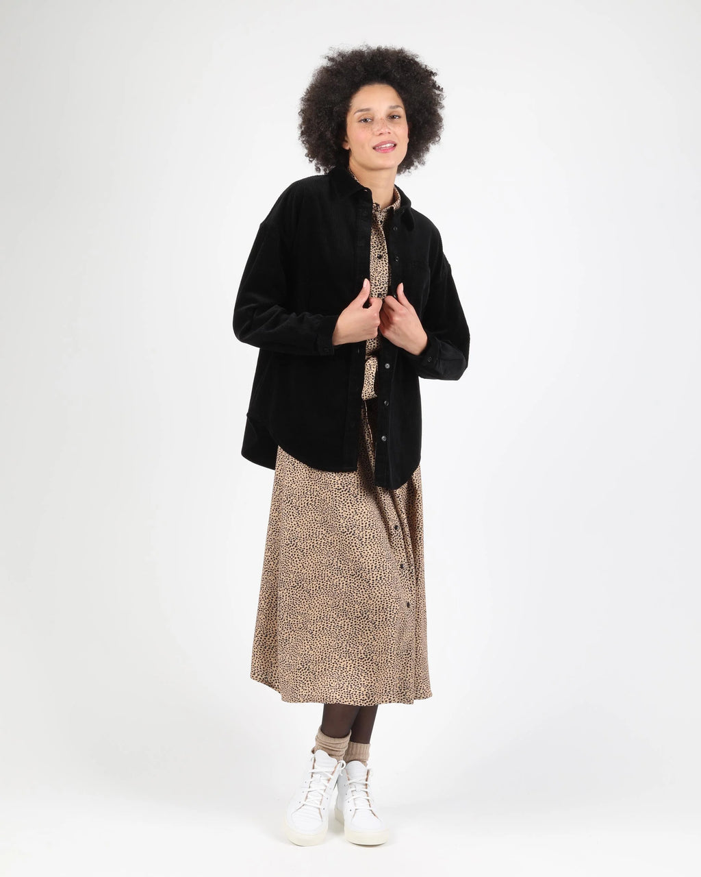 WEMOTO | SHIRT | WOMEN'S | DEEN BLACK | BLACK