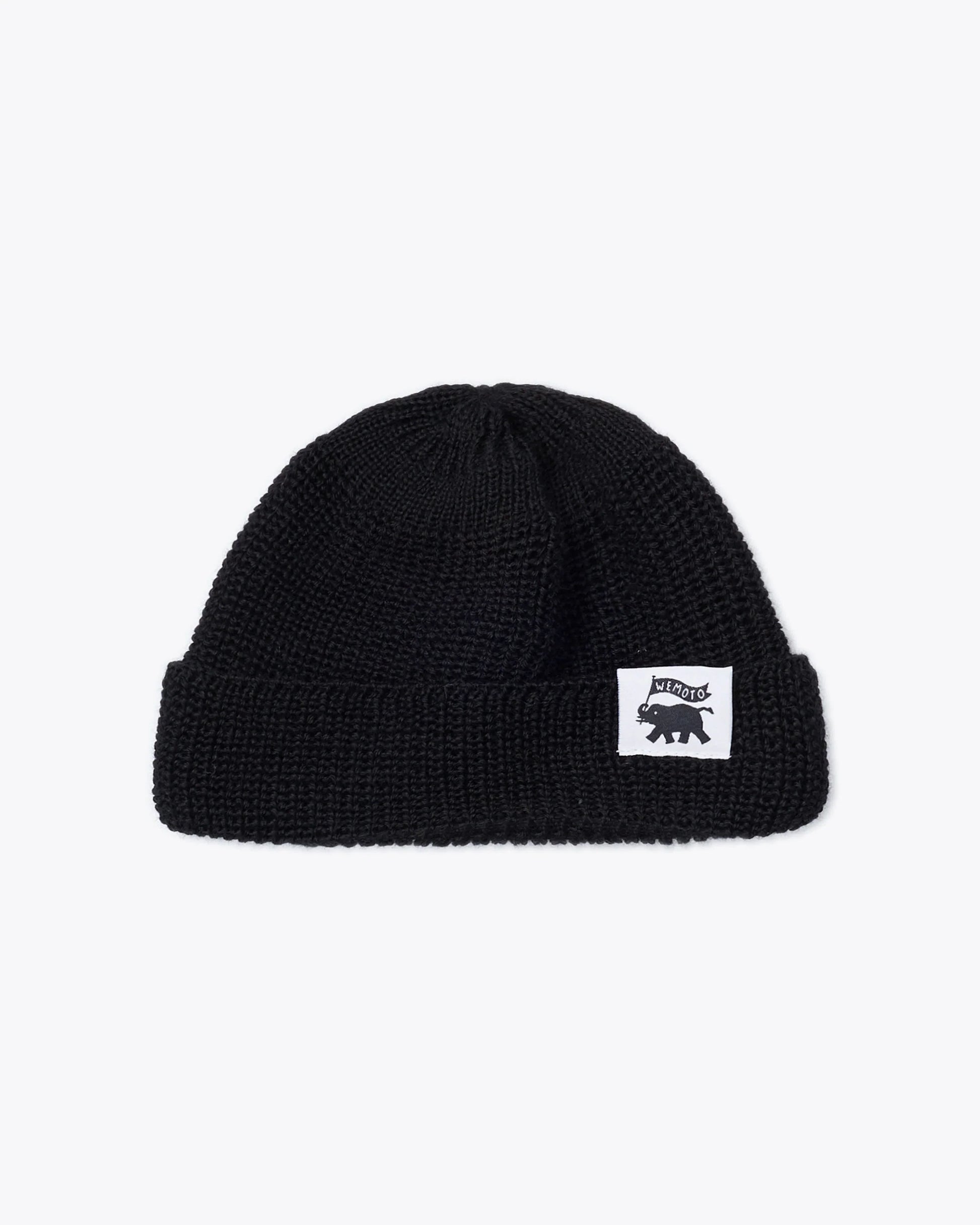 Gorras de la marca Wemoto Unisex modelo Wale en color Black Beanie (Negro)