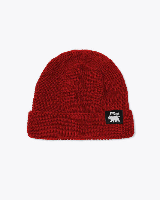 Gorras de la marca Wemoto Unisex modelo Beluga en color Wool Fisherman Beanie (Rojo)