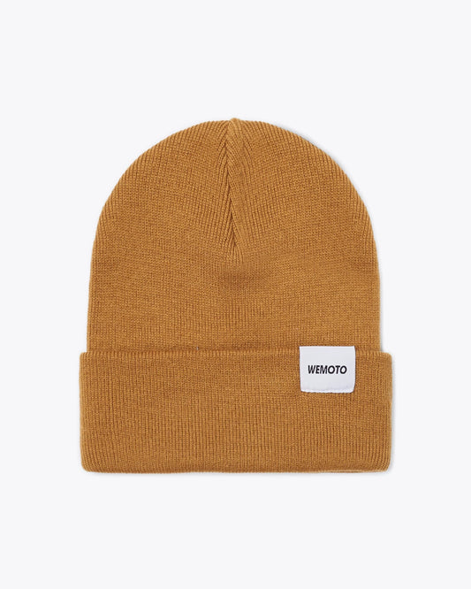 Gorras de la marca Wemoto Unisex modelo North en color Cuffed Beanie (Caqui)