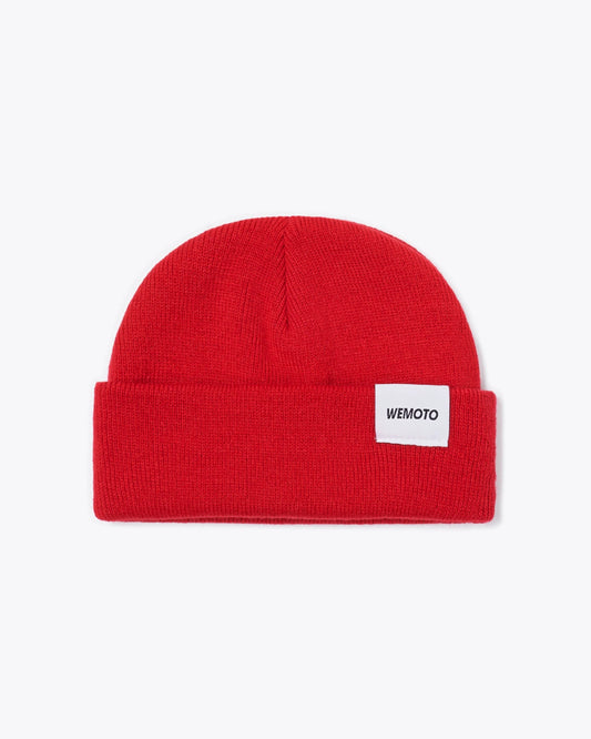 Gorras de la marca Wemoto Unisex modelo Shiloh en color Short Cuffed Beanie (Rojo)