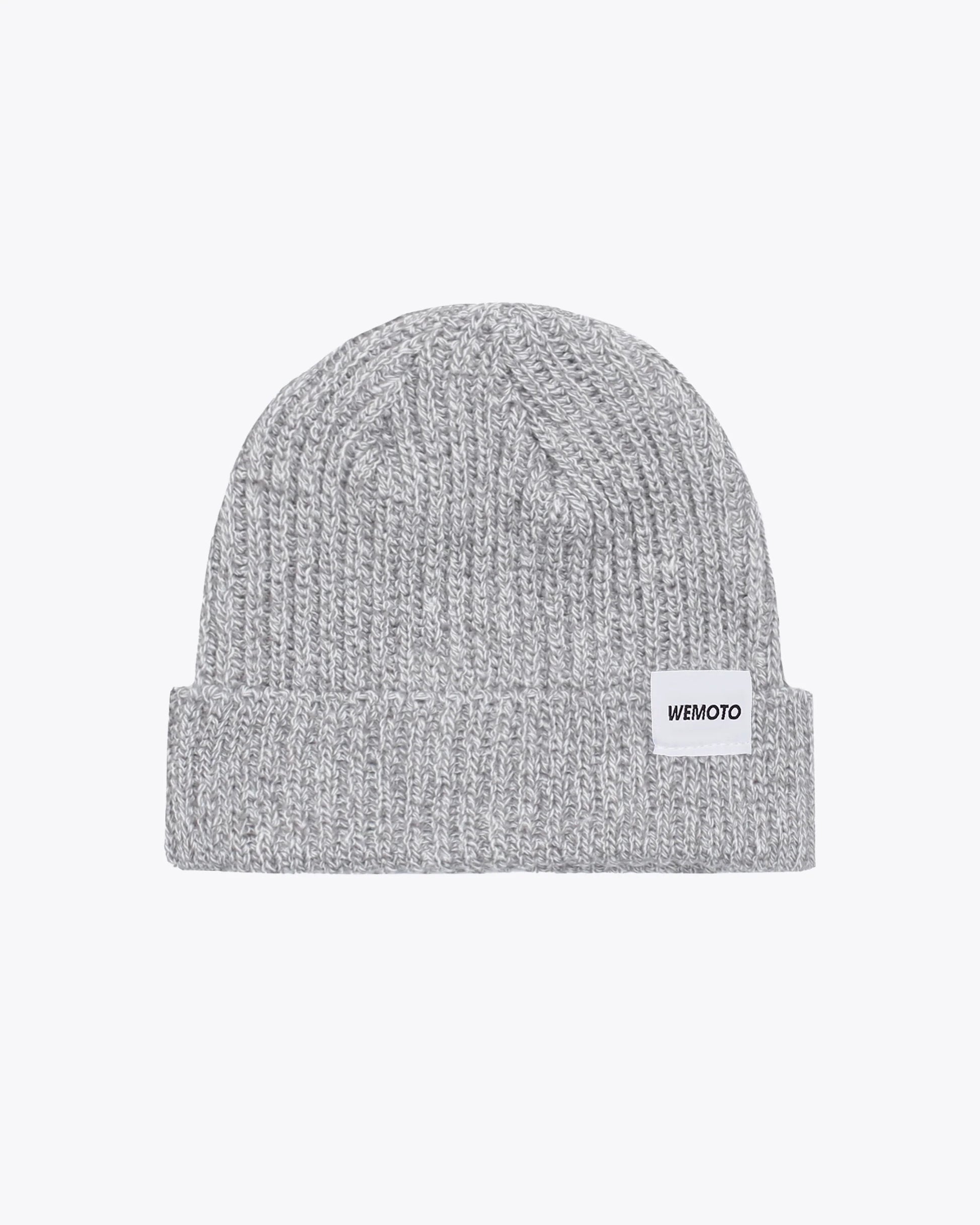 Gorras de la marca Wemoto Unisex modelo Alfie en color Ribbed Knit Beanie (Gris)