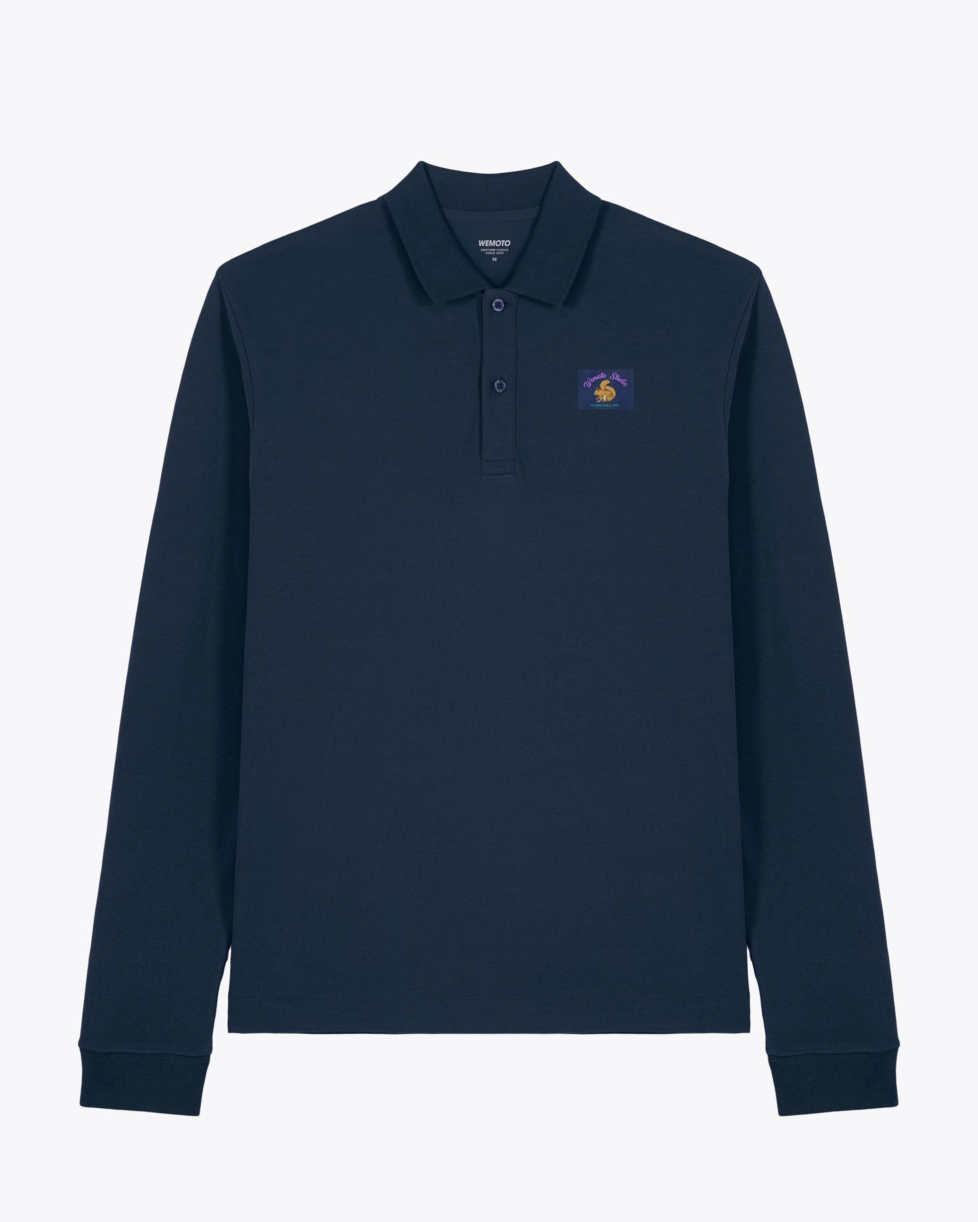Camisetas de la marca Wemoto Unisex modelo Parklife Ls Polo en color Navy Blue (Azul)