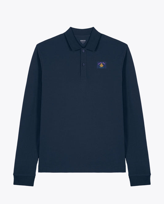 Camisetas de la marca Wemoto Unisex modelo Parklife Ls Polo en color Navy Blue (Azul)