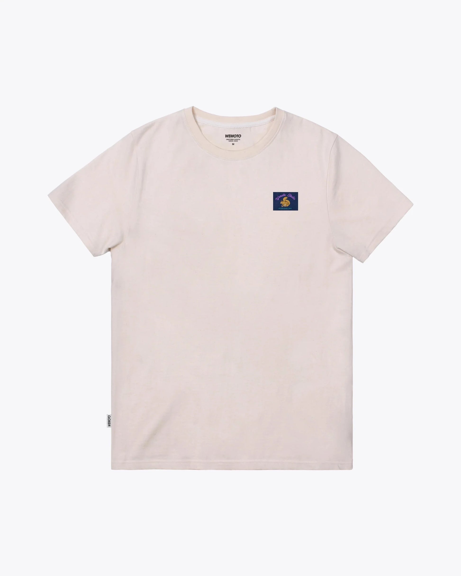 Camisetas de la marca Wemoto Unisex modelo Parklife Label Tee en color Natural (Beige)