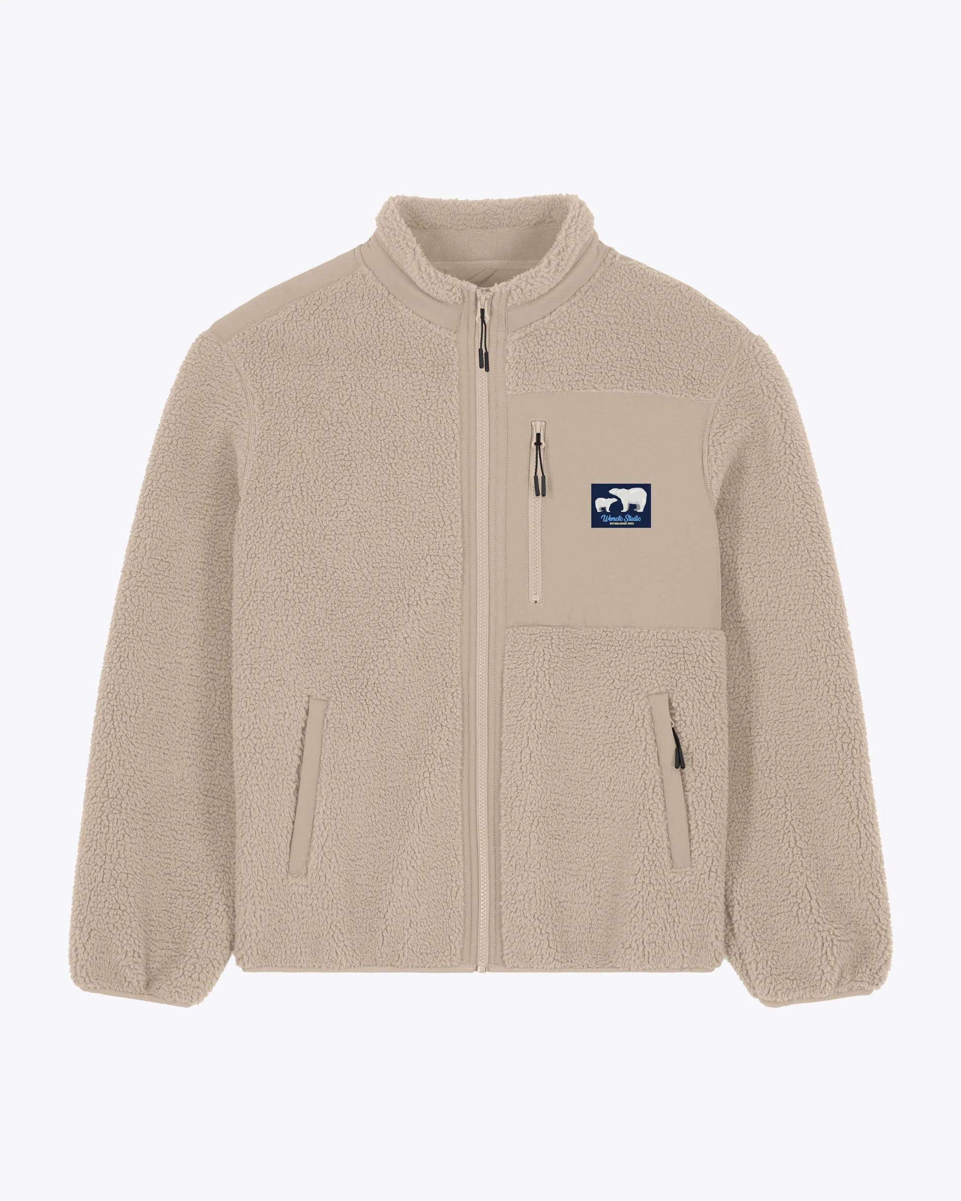 Chaquetas de la marca Wemoto Unisex modelo Sherpa Jacket en color Sand (Beige)