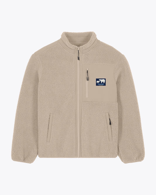 Chaquetas de la marca Wemoto Unisex modelo Sherpa Jacket en color Sand (Beige)